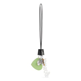 Balenciaga Le City Charm Heart Black Green 7956502AA9C1063