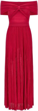 Antonino Valenti Ginevra Lange Jurk - Dames - Maxi kleedjes - Roze - S - Kleedjes