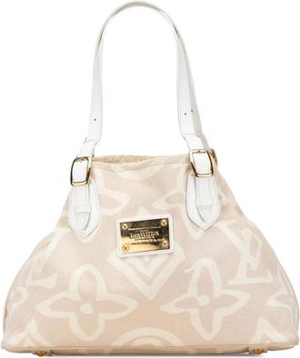 Louis Vuitton Pre-owned Tote Bags, female, Brown, Size: ONE SIZE Pre-owned Canvas Tote Bag