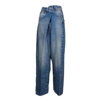 Erika Cavallini Semi Couture Loose-fit Jeans