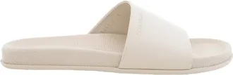 Ferragamo Natalie Nappa Slide Sandals, Size 7