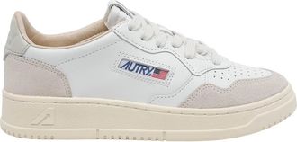 Autry White Medalist Low Sneakers