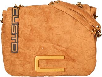 Custo Barcelona Palmar-M Schoudertas - Dames - Tassen - Oranje - Maat: ONE Size Leer