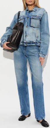 Maison Margiela Denim Jacket, Womens, Blue