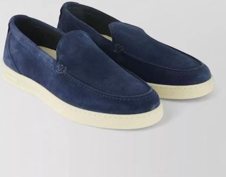 Woolrich leather slip-on sneakers
