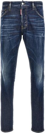 Dsquared2 Heren, Jeans, Blauw, Maat: XL Katoen