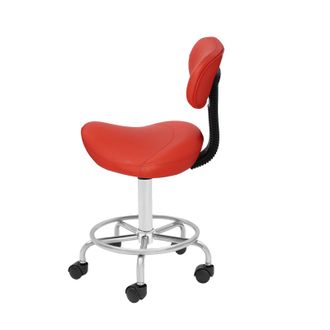OEM Sill&oacute;n Reclinable, Altura Regulable, Giro De 360&deg;, Color Rojo