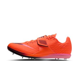 Nike Mens High Jump Elite Track & Field Jumping Spikes in Orange | FZ9636-801