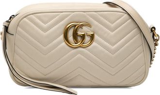 Gucci Pre-owned Gucci Small GG Marmont Matelasse Leather Crossbody Ladies 447632 000926