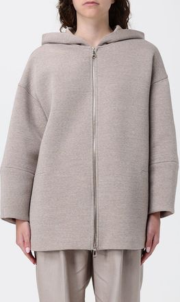 Max Mara Felpa con cappuccio in misto lana vergine