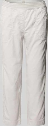 Toni Jogpants mit elastischem Bund Modell Sue in Beige, Gr&ouml;&szlig;e 38