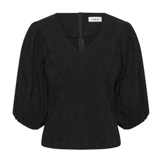 Soaked In Luxury Overhemden, Dames, Zwart, XL, Blouses