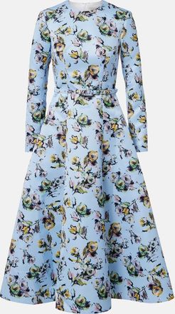 Emilia Wickstead Capucine floral midi dress