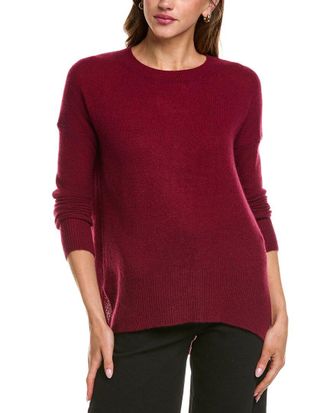 Alberta Ferretti Philosophy Oversized Crewneck Cashmere Sweater