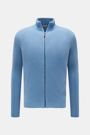 Braun Hamburg Men - Cashmere cardigan blue
