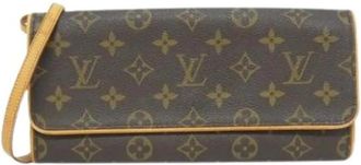 Louis Vuitton Pre-owned Pochette Twin GM - Dames - Vintage Clutch - Bruin - ONE Size - Vintage