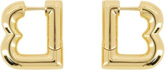 Balenciaga Eisa Xs B Earrings - female - Balenciaga - Earrings - Yellow - ONE SIZE - Accessories