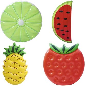 Trade Shop Trade Shop - Materasso Gonfiabile Mare Design Frutta Assortita Ananas Fragola Anguria Lime 016127