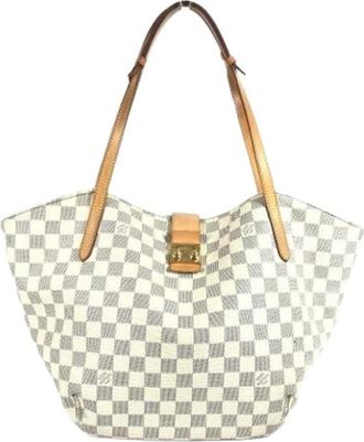 Louis Vuitton Pre-owned Tote Bags, female, White, Size: ONE SIZE Pre-owned Vintage Tote Bag