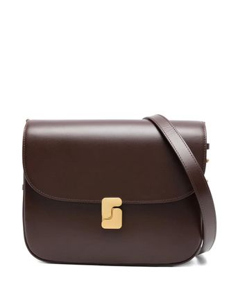 SOEUR Crossbodytas met omslag - Bruin