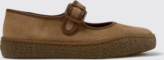Camper Ballerine Mary Jane Peu Terreno in pelle scamosciata con cinturino
