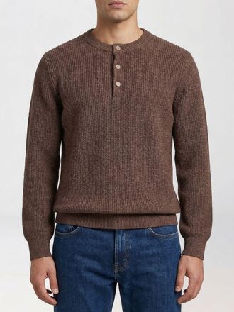 Brunello Cucinelli Linen and Cotton Crewneck Polo