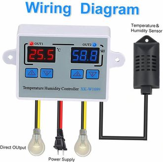 OEM Controlador De Temperatura Y Humedad, Ca 110-220 V