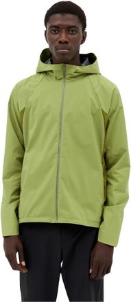 Post Archive Faction (PAF) Technische Jas met Tonal Panels - Heren - Zomerjassen - Groen - S - Polyester - Jassen