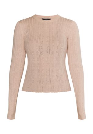 Usha Gebreide trui Dames roze