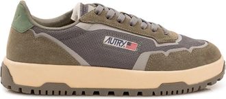 Autry Wildpace Low - Heren - Sneakers - Groen - 43 EU - Katoen - Schoenen