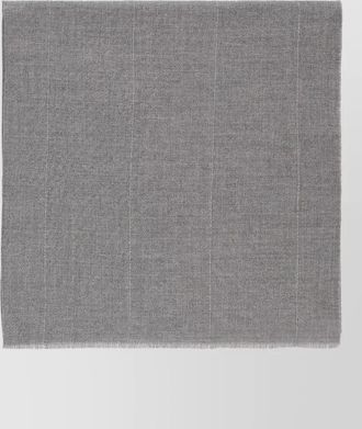 PESERICO beaded wool square scarf