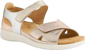 Ziera Womens Bronn Sandals - Wide In Metallic Multi Leather