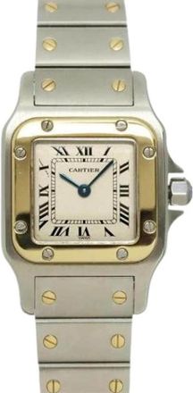 Cartier Pre-owned Vintage Polshorloge - Dames - Vintage Horloges - Beige - ONE Size - Vintage