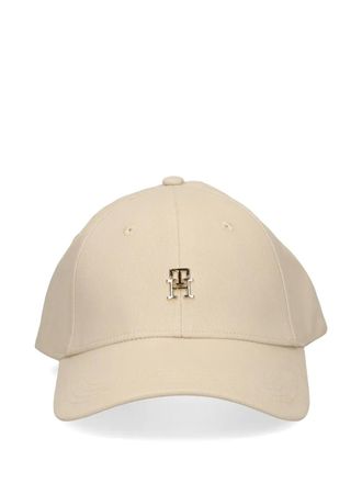 Tommy Hilfiger Cappello Chic TH con logo - Toni neutri