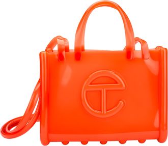 Melissa Womens Orange Medium Jelly Shopper II x Telfar - One Size