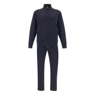 Paul & Shark Heren, Jumpsuits & Playsuits, Blauw, Maat: XL Katoen