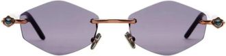 Kuboraum Maske P60 Zonnebril - unisex - Zonnebrillen - Bruin - 52 MM - Accessoires