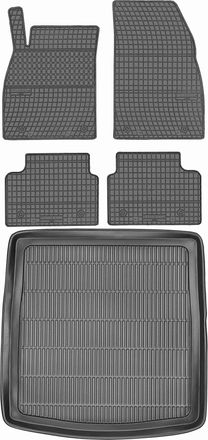 OEM Juego De Alfombrillas De Goma Para Coche Y Maletero Para Opel Insignia A Sed&aacute;n/hatchback (2009-2017)