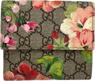 Gucci Pre-owned Wallets, female, Multicolor, Size: ONE SIZE Pre-owned Fabric Wallet