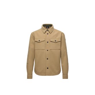 Moncler Moncler Long Sleeve Shirt, Men, Beige, Size: Xl