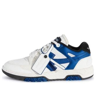 Off-white Slim Out Of Office colour-block Sneakers White Navy OMIA243S24LEA0010146