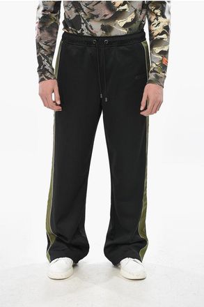 Lanvin Cotton-Blend Casual Trousers with Contrast Side Stripes size Xl