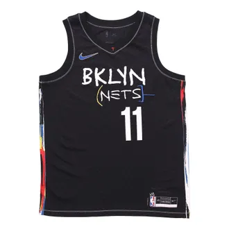 Nike NBA City limited SW Fan Edition 20-21 Season Brooklyn Nets Kyrie Irving 11 Sports Basketball Jersey Black CN1713-018
