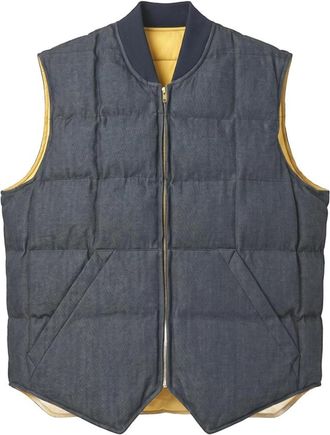 CHESAPEAKE'S Chaleco Acolchado Seattle Reversible Denim - Jackets - Hombre - Azul - 2XL
