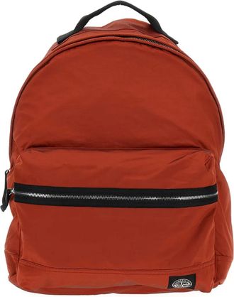 Stone Island Zaino con applicazione logo - Rosso