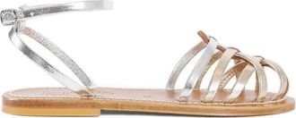 K.Jacques Cyrenia sandals - women - Calf Leather/Leather/Leather - 36 - Gold