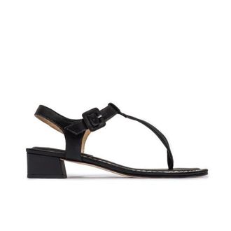 Bernardo Goyara Demi Heel Sandal in Black at Nordstrom, Size 8.5