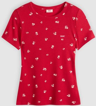 Levi's Hayes Tee - Womens - XS - Red