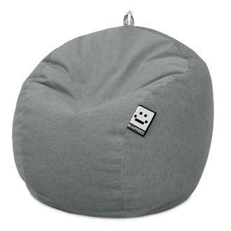 Happers Puff Pelota Terciopelo Vintage Gris &Uacute;nico Gris
