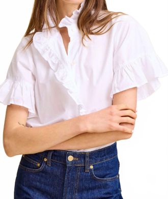 Mille Vanessa Top In White